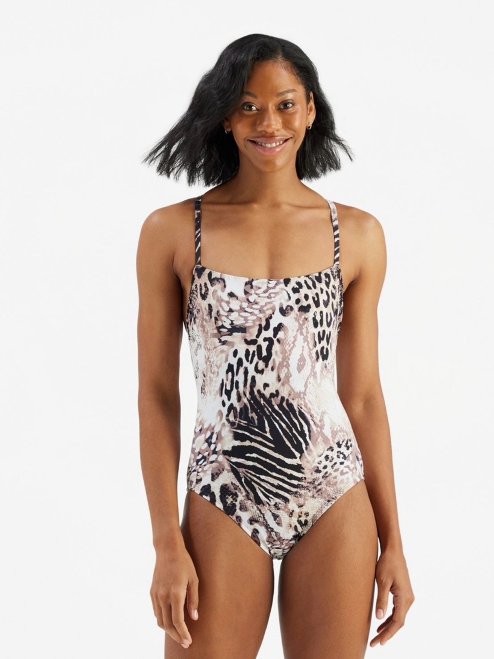 Freely Women's Wild Cats Ring Back 1-Piece Swimsuit